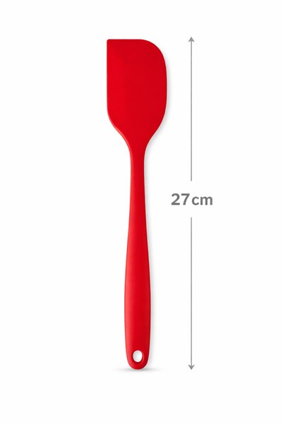 evolis kitchen 1 Piece of Single Heat-Resistant, Fireproof, Non-Stick Silicone Oval Spatula