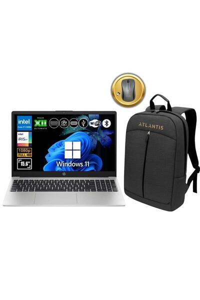 HP 250 G10 i7-1355U 16GB Ram 1TB SSD 15.6" Full HD W11Pro Notebook B9YT2ET AT...