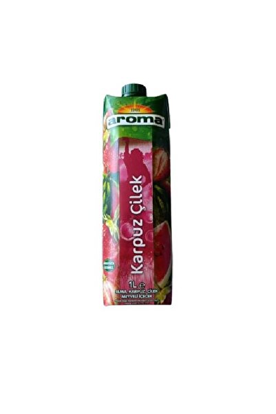 Aroma Karpuz, Çilek & Elmalı İçecek 1 Lt * 12 Adet