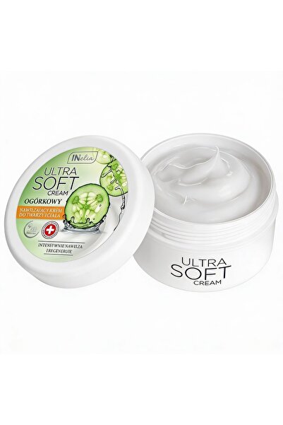 INelia Εξαιρετικά Απαλή Κρέμα Σώματος με Αγγούρι 200ml