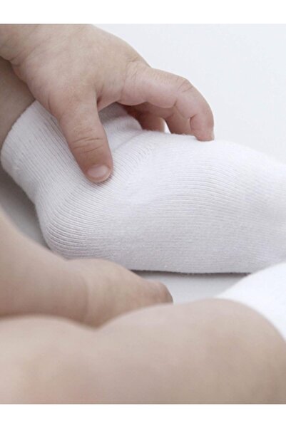 GERBER 6-Pack White Terry Socks