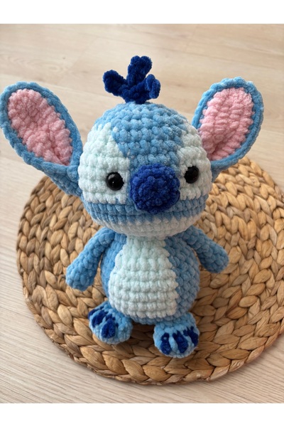 lionworkshopp Amigurumi stitch tamamen organik yumuşak oyuncak