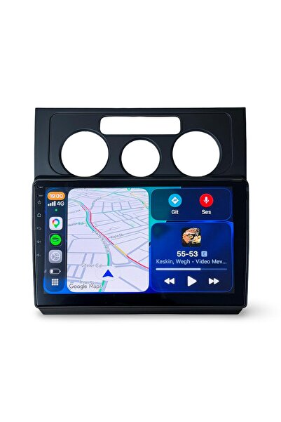 navier VOLKSWAGEN CADDY 10İNÇ KABLOSUZ CARPLAY-ANDROİD AUTO MULTİMEDYA 4-64GB...
