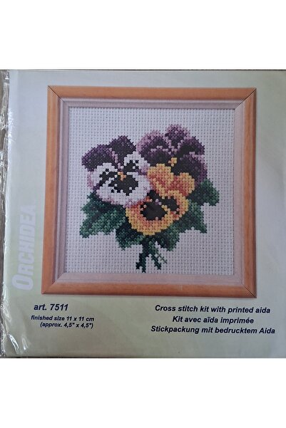 Orchidea Cross Stitch Embroidery Kit