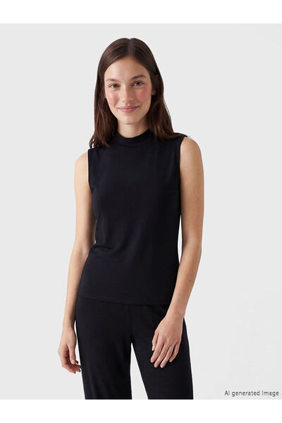 LC Waikiki Esvab • Modern & Distinctive Stand-Up Collar Women's Tank Top