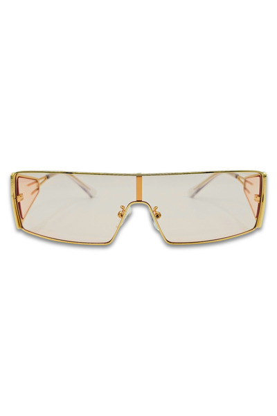 Matteo Ferari Ουνισέξ γυαλιά ηλίου με ροζ πλευρικούς φακούς, μοντέρνος σχεδια...