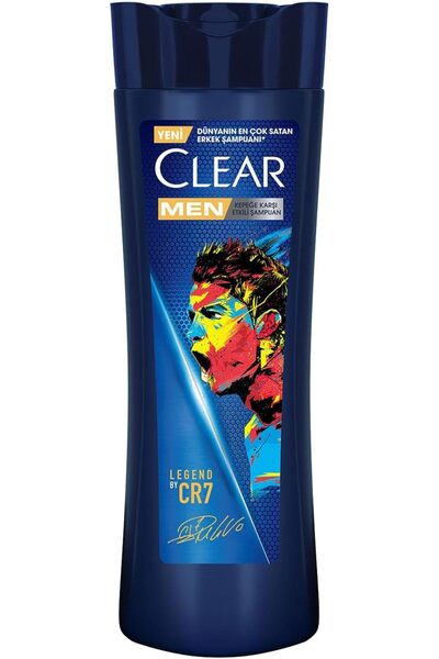 BRF Clear Men Anti-Dandruff Shampoo Legend by Cr7 Cristiano Ronaldo 350 ml 12...
