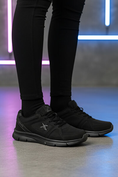 Kinetix KL-1958 Μαύρα καθημερινά γυναικεία παπούτσια για τρέξιμο