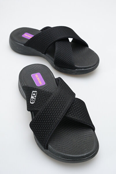 Solo Bag Γυναικείες άνετες παντόφλες με αντιολισθητική σόλα και ορθοπεδικό πλ...