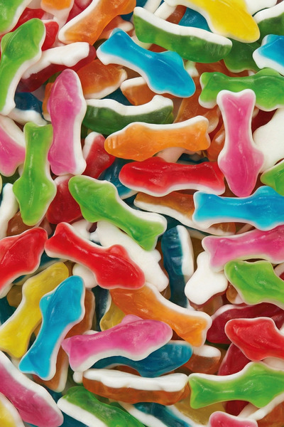 SWEETO Jelly Sharks Köpekbalığı Şekilli Gummy Şeker 1000g (1 KG) Avantajlı Paket