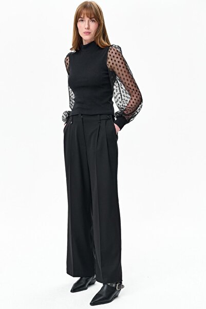 Blue Shadow Women's Trousers Offi Black 42