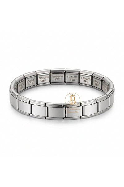 Black Season Rubber Circular Bracelet - Style Steel