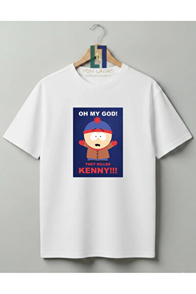 Grafftee Clothing Μπλουζάκι με θέμα το South Park, 100% βαμβακερό, με λαιμόκο...