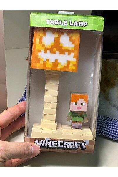 anahtarlık evreni Minecraft Glowstone Işıklı Balkabağı Jack-O-Lantern & Alex ...