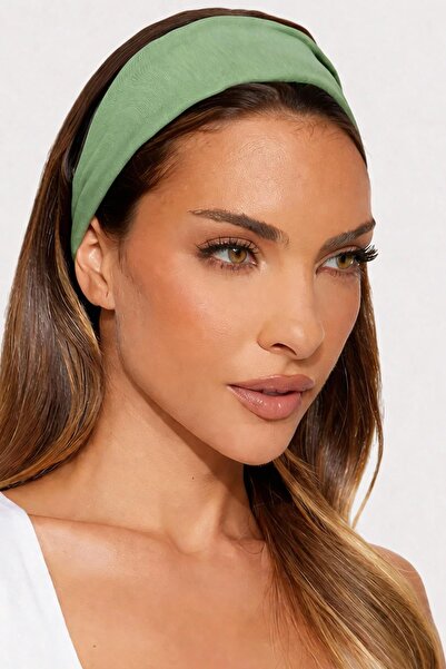 New Obsessions رباط شعر جيرسي مرن من القطن الممشط، رباط شعر رياضي لليوجا