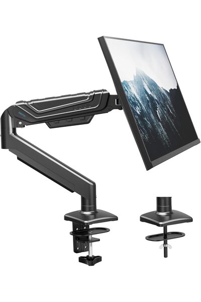 BONTEC Suport de monitor pentru ecran LCD LED de 13-34 inch, greutate 3-9 kg
