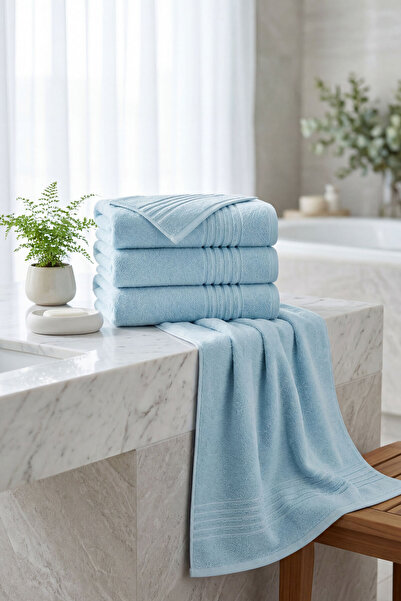 VAROL 4 Τεμάχια Kronos Series Hotel Πετσέτα Προσώπου 50x90 300gr