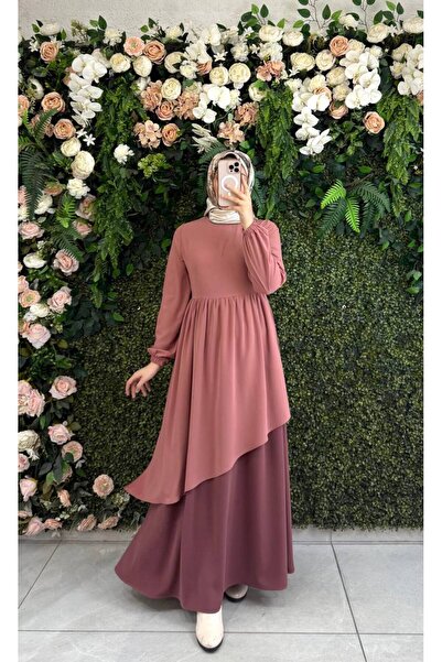 Moda Fatma Medine ipek elbise
