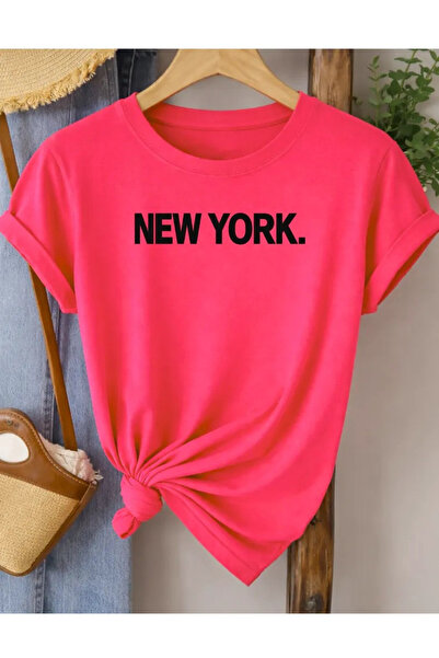 Pink Sky Premium Oversize T-Shirt 100% Βαμβάκι Unisex Άνετη Εφαρμογή Τάση Νέα...