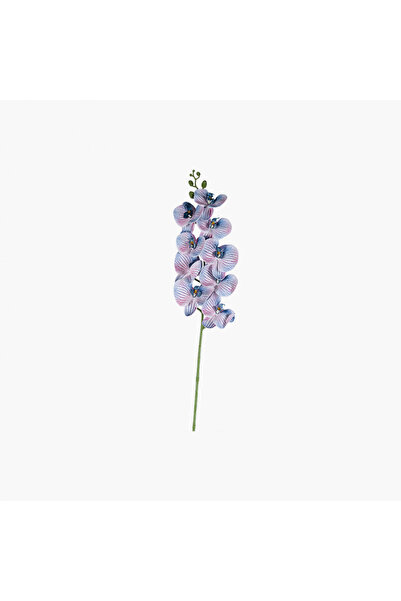 JASMIN CONCEPTS Orkide Dal Mor-Beyaz 100cm