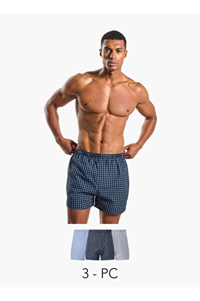 FAV Set of 3 - Boxer Briefs with Elasticated Waistband and Antibacterial Prot...