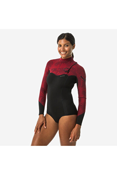 Decathlon Kadın Uzun Kollu Shorty - 1,5 mm Neopren - Fermuarsız