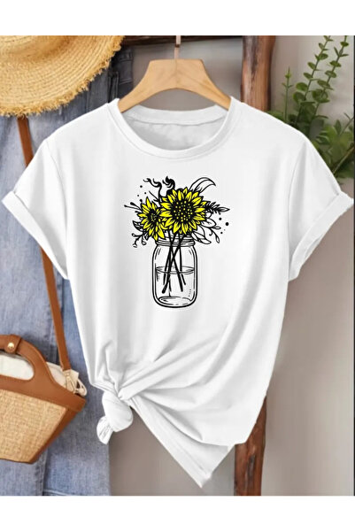 Pink Sky Premium Oversize T-Shirt 100% Βαμβάκι Unisex Άνετη Εφαρμογή Τάση Νέα...