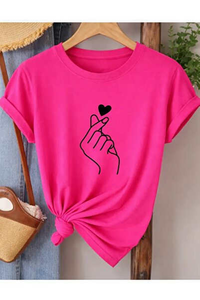 Pink Sky Premium Oversize T-Shirt 100% Βαμβάκι Unisex Άνετη Εφαρμογή Τάση Νέα...