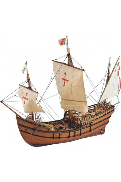 Amati Kit model Navomodel CARAVELA PINTA COLUMBĂ 1492 (450 mm)