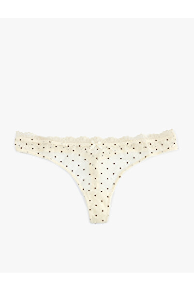 Koton Δαντελένιο εσώρουχο με λεπτομέρειες από πουά τούλι