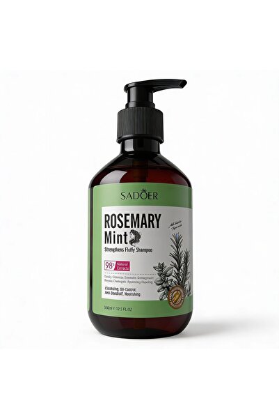 SADOER Σαμπουάν Μαλλιών με Δεντρολίβανο & Μέντα 350ml