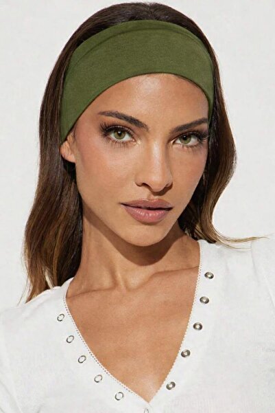 New Obsessions رباط شعر جيرسي مرن من القطن الممشط، رباط شعر رياضي لليوجا