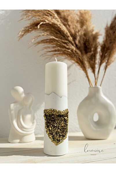 Lumiere Madame Lumânare de lux Soleil Pur Blanc – handmade