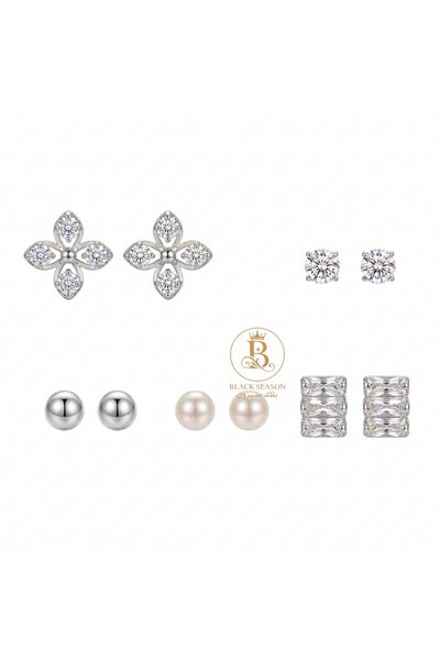 Black Season Earrings Luxury Sparkle Classic |   From Black Season Store