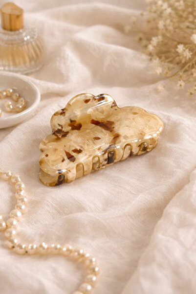 PABALAS Luxury Bone Hairpin – Premium Acetate Large Hair Clip (Patterned Coll...