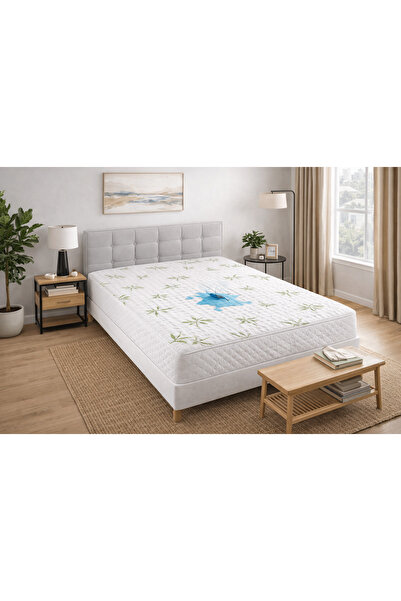 OEM Waterproof cover with elastic, made of BAMBOO, for mattress size - 180x20...