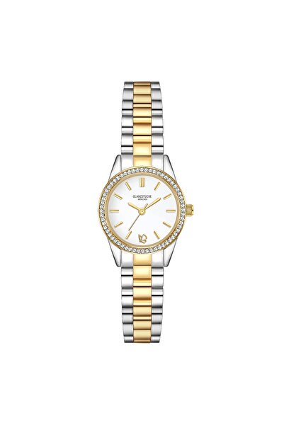 Glanzstücke München Quarzuhr Damen Quarzuhr bicolor Edelstahl bicolor