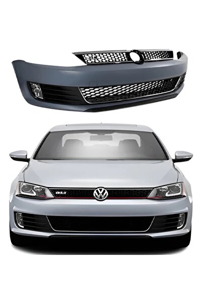 X POWER TUNİNG VOLKSVAGEN JETTA 2011-2014 PLASTİK BOYASIZ GLİ ÖN TAMPON