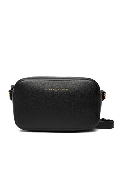 Tommy Hilfiger Logo Camera Bag Black Women's Crossbody Bag