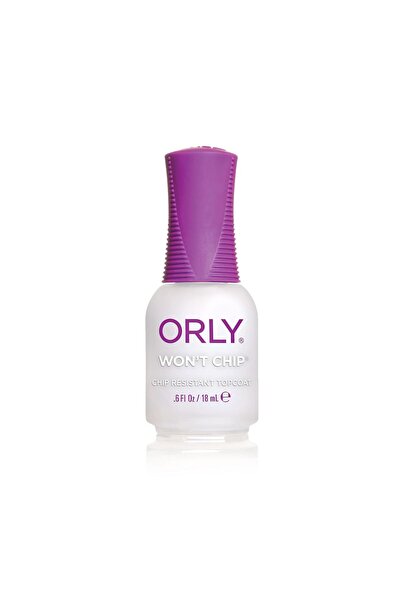 Orly Top Nail Coat, Won't Chip, 0.6 Ounce
