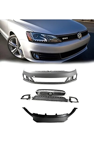 X POWER TUNİNG VW JETTA 2011-2014 PLASTİK BOYASIZ GLİ ÖN TAMPON