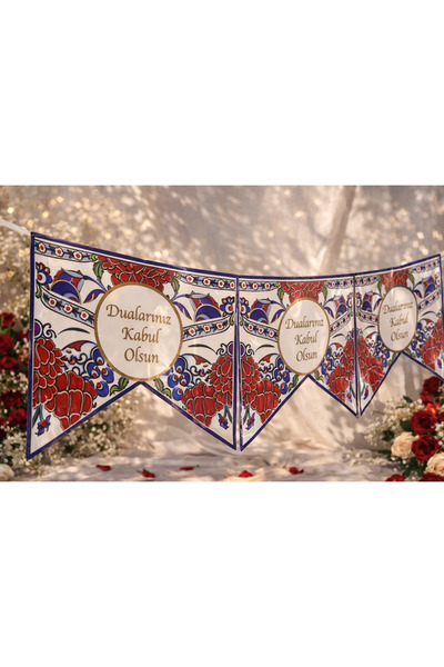 Happyewent May Your Prayers Be Accepted Pennant Banner Ornament – Decorative ...