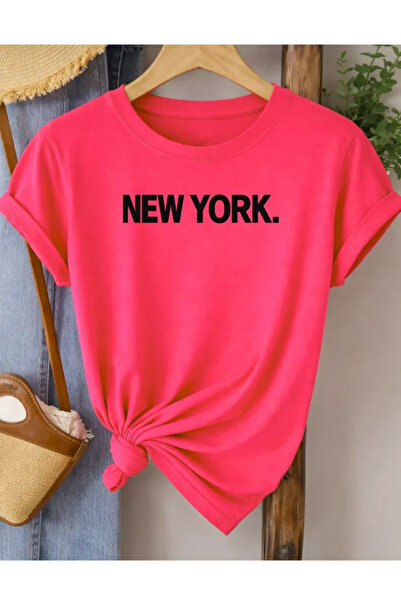 Pink Sky Premium Oversize T-Shirt 100% Βαμβάκι Unisex Άνετη Εφαρμογή Τάση Νέα...