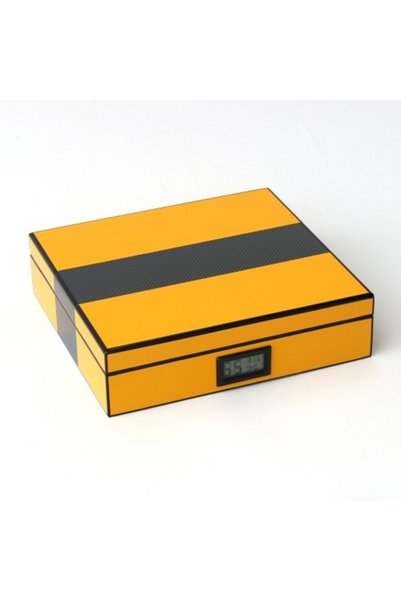 Parmida Sarı Nem Kontrollü Humidor PHUM0131