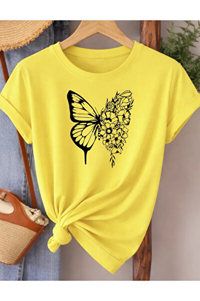 Pink Sky Premium Oversize T-Shirt 100% Βαμβάκι Unisex Άνετη Εφαρμογή Τάση Νέα...