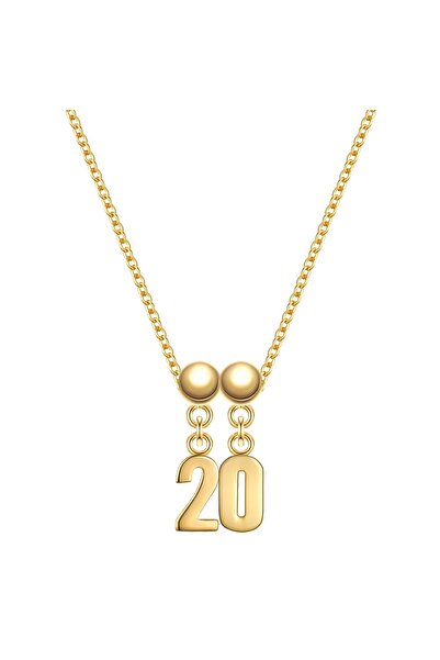Glanzstücke München Silber-Set Set (Kette + Charms) Sterling Silber gelbgold