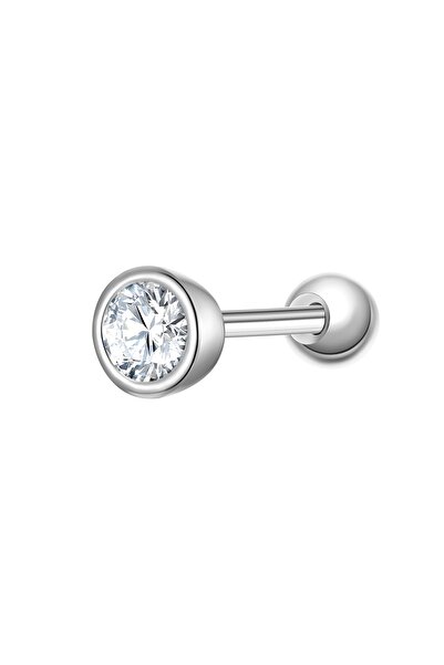 Glanzstücke München Silberpiercing Piercing Sterling Silber Zirkonia weiß