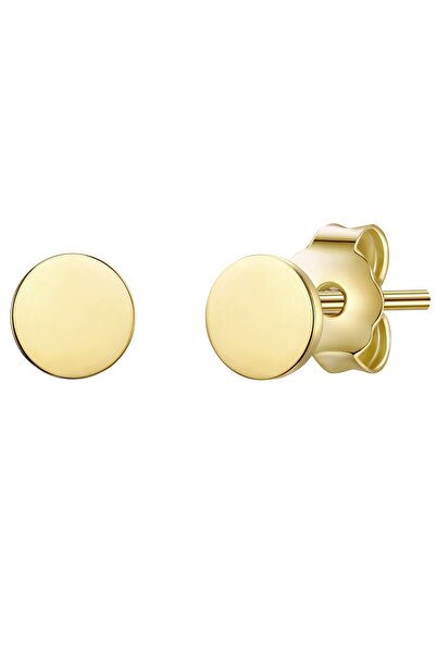 Lulu & Jane Modeschmuckohrstecker Ohrstecker gelbgold