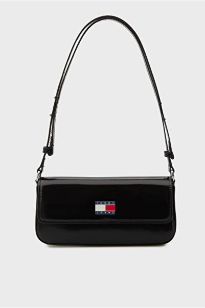 Tommy Hilfiger Must Flap Black Women's Crossbody Bag