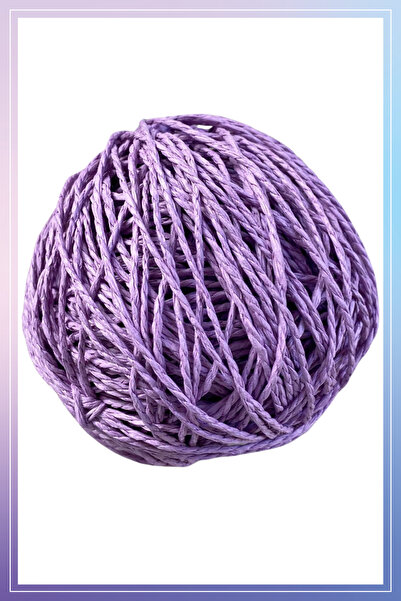 Mai Handmade Doğal Kağıt Ip 100 gr Yaklaşık 100-120 Metre Sarılmış Kağıt Ip Ö...